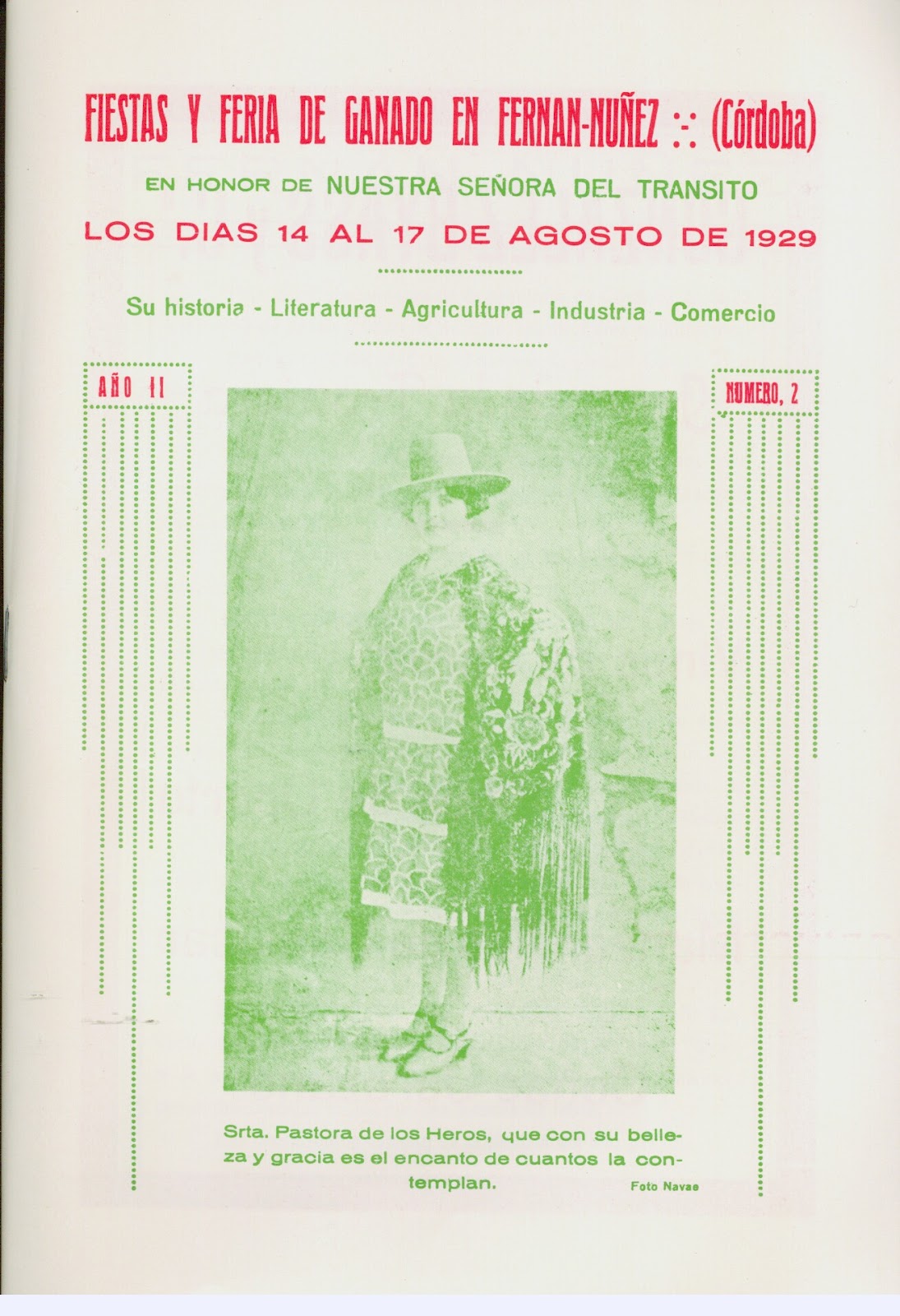 Feria Real y Fiestas en honor de Nuestra Señora del Tránsito  
